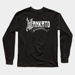 Vintage Mankato, MN Long Sleeve T-Shirt